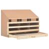 Chicken Laying Nest with 3 Compartments - Solid Pine Wood