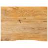 Table Top Live Edge - Solid Mango Wood 80x60 cm | HipoMarket