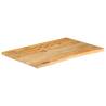 Table Top Live Edge - Solid Mango Wood 80x60 cm | HipoMarket