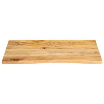 Table Top Live Edge - Solid Mango Wood 80x60 cm | HipoMarket