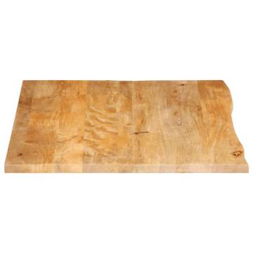 Live Edge Mango Wood Table Top 110x80 cm | Hipo Market