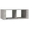 Concrete Grey Coffee Table 100x50 cm - Stylish & Functional