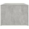 Concrete Grey Coffee Table 100x50 cm - Stylish & Functional