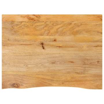 Table Top Live Edge 70x60 cm - Solid Wood Mango | HipoMarket