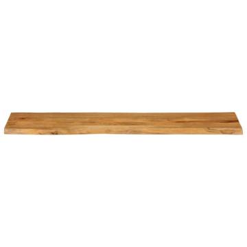 Live Edge Solid Wood Mango Table Top - 160x40x2.5 cm