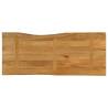 Table Top 140x60 cm Live Edge Solid Wood Mango | Hipo Market