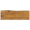 Live Edge Solid Wood Mango Table Top 110x40 cm - Hipo Market