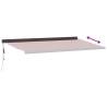 Automatic Retractable Awning Burgundy 500x300 cm | HipoMarket