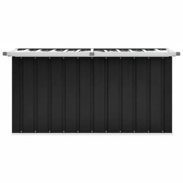 Stylish Garden Storage Box Anthracite - 129x67x65 cm