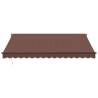 Manual Retractable Awning Brown 400x300 cm | Hipomarket