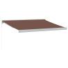 Manual Retractable Awning Brown 300x250 cm - HipoMarket