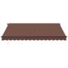 Manual Retractable Awning Brown 400x350 cm | Hipomarket