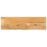 Table Top Live Edge 100x30x2.5 cm Solid Wood Mango Colour natural Size 100 x 30 x 2.5 cm Quantity in Package 1 Material solid mango wood 