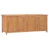 Garden Storage Box 150x50x58 cm | Solid Teak Wood | HipoMarket