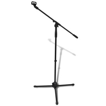 Adjustable Microphone Stand - Heavy Duty & Portable | HipoMarket