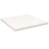 Table Top White 60x60x2.5 cm Solid Wood Pine Square Colour white Size 60 x 60 x 2.5 cm Quantity in Package 1 