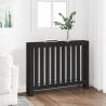 Radiator Cover Black - Solid Pine Wood | Hipomarket UK