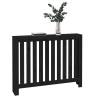 Radiator Cover Black - Solid Pine Wood | Hipomarket UK