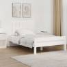 Wall Headboard White 127.5x3x60 cm Solid Wood Pine Colour white Size 127.5 x 60 cm Quantity in Package 1 