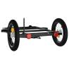 Bike Trailer Black 122x53x28 cm - Durable & Versatile