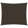 Sunshade Sail 160 gm² Brown 2.5x3 m HDPE Colour brown Size 2.5 x 3 m Quantity in Package 1 