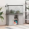 Stylish Aquarium Stand Grey Sonoma - 101x41x58 cm