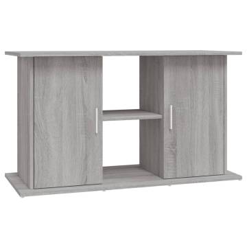 Stylish Aquarium Stand Grey Sonoma - 101x41x58 cm