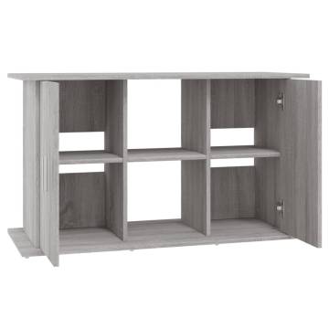 Stylish Aquarium Stand Grey Sonoma - 101x41x58 cm