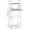 Buying Washing Machine Shelf - Slim Aluminium 77x52x192 cm