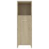 4 Piece Bathroom Furniture Set in Sonoma Oak - Stylish & Functional