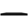 Bookshelf Boards 8 pcs Black 40x20x1.5 cm | HipoMarket