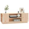 Solid Wood Pine TV Cabinet - 110x35x40.5 cm | Hipomarket