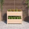 Solid Wood Pine Planter - 77x25x66 cm | Hipomarket UK