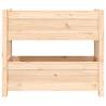 Solid Wood Pine Planter - 77x25x66 cm | Hipomarket UK