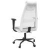 Ergonomic White Mesh & Faux Leather Office Chair | HipoMarket