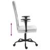 Ergonomic White Mesh & Faux Leather Office Chair | HipoMarket