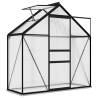 Greenhouse Anthracite Aluminium 1.33 m² - HipoMarket