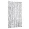 Fly Curtain Light & Dark Grey 118x220 cm Chenille | HipoMarket