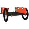 Bike Trailer - Orange & Black Oxford Fabric | 45kg Capacity