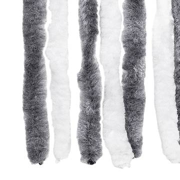 Insect Curtain Grey & White 118x220 cm - Flexible Chenille