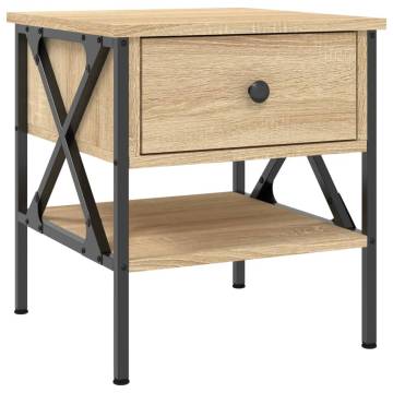 Bedside Table Sonoma Oak | Stylish & Durable | HipoMarket