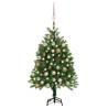 Artificial Pre-lit Christmas Tree with Ball Set 120 cm Green Colour rose Size 120 x 75 cm Quantity in Package 1 Number of Branch Tips 