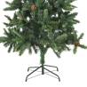 Lifelike 180 cm Artificial Christmas Tree with Pine Cones