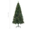 Lifelike 180 cm Artificial Christmas Tree with Pine Cones