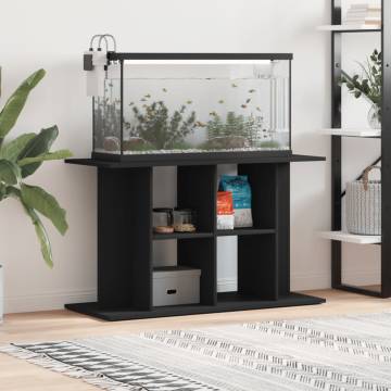 Aquarium Stand Black 100x40x60 cm - Stylish & Durable