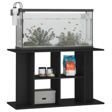 Aquarium Stand Black 100x40x60 cm - Stylish & Durable