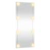 Wall Mirror with LED Lights - 30x80 cm Contemporary Design