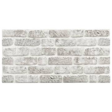 3D Light Grey Brick Wall Panels - 11 pcs EPS | Hipo Market