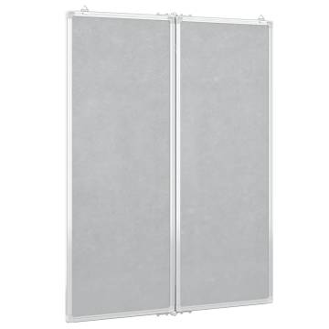 Magnetic Whiteboard Foldable 80x100 cm | Hipomarket UK