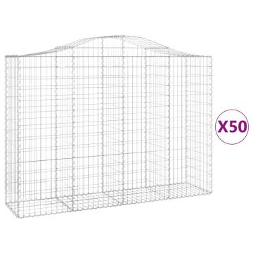 Buy 50 Arched Gabion Baskets | Durable Galvanised Iron